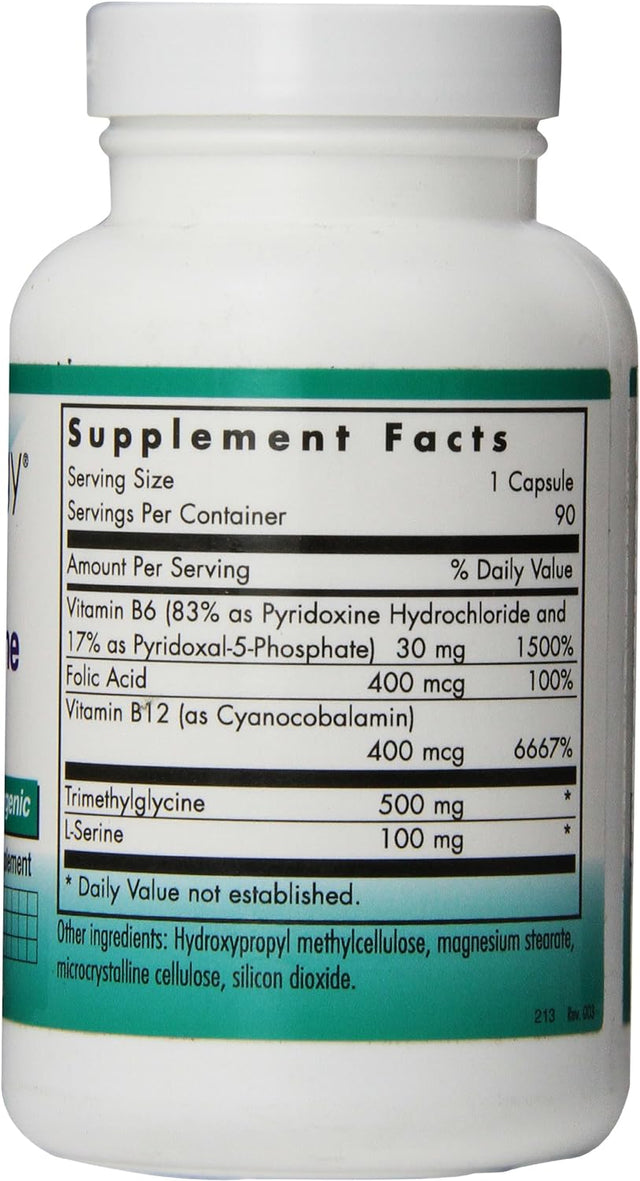 Nutricology Homocysteine Metabolite, Vegicaps, 90-Count