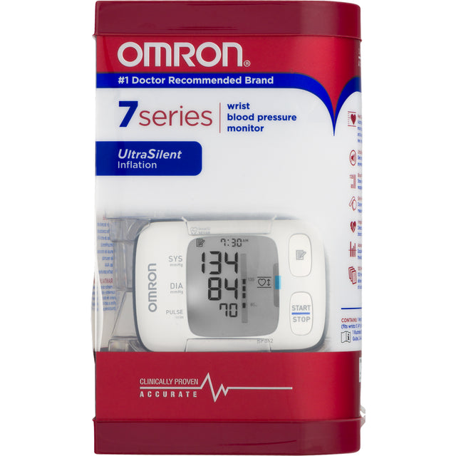 Omron 7 Series Wrist Blood Pressure Monitor (Model BP652N)