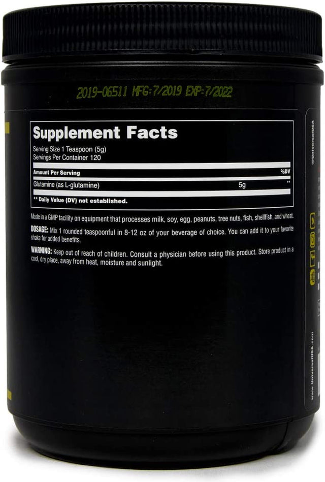 Universal Glutamine, 600-Gram