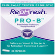 Rephresh Pro-B Probiotic Supplement for Women, 30 Oral Capsules