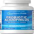 Puritan'S Pride Probiotic Acidophilus Capsules, 100 Count