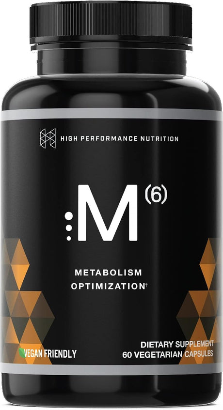 High Performance Nutrition Metabolism Booster, HPN M(6) Fat Burner, Natural Weight Loss Supplement, Support Lean Muscle, Increase Energy, Vegan Friendly, Clinically Tested, 60 Capsules
