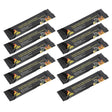 Sweat Workout Enhancer, Soothe Muscles 6Ml Burn Calories Belly Burning Cream Comfortable 10Pcs Improve Exercise Efficiency for Gym