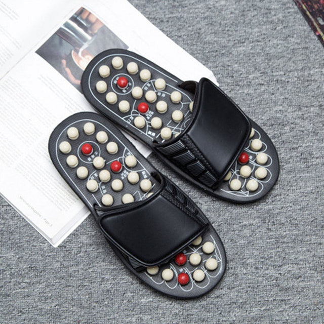 Magnet Therapy Foot Massager Shoes Blood Activating Health Care Massage Slippers, Foot Massager Shoes, Health Care Massage Slippers, Relieve Heel Arch Arthritis Neuropathy Pain