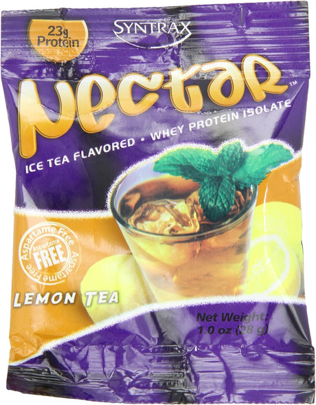 Nectar Grab N' Go, Lemon Tea, 12 Packets, 28 Grams per Packet