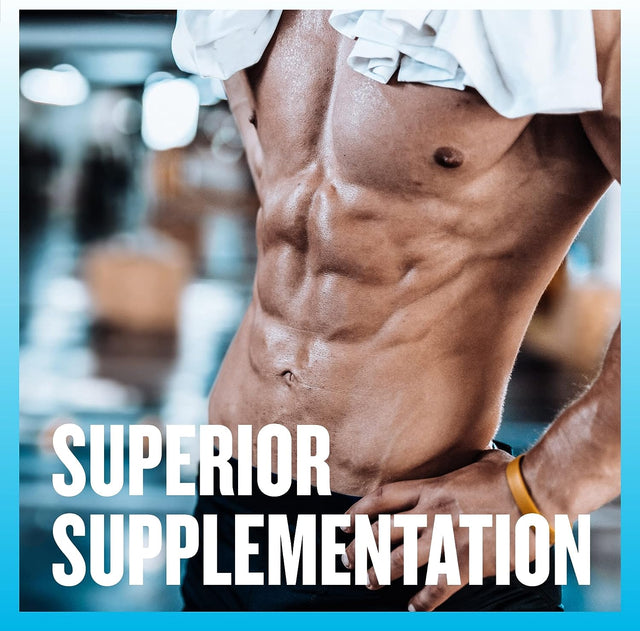 Beast Sports Nutrition Super Test - 180 Capsules - Maximize Strength, Faster Recovery & Increase Performance - 45 Servings