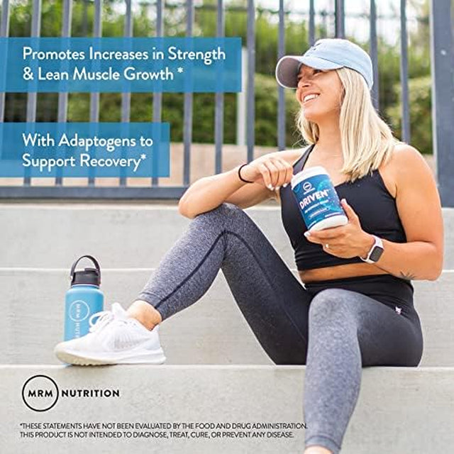 MRM Nutrition Driven Pre-Workout Powder | Mixed Berry Flavored | 125Mg Caffeine | Pure Ingredients| Muscle + Hydration + Energy Blends | Performance Energy | Vegan + Gluten-Free | 29 Servings