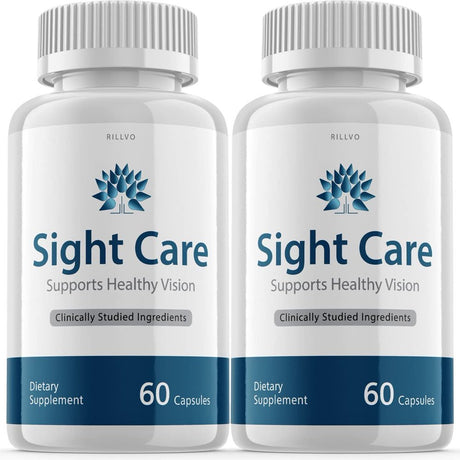 2 Pack Sight Care Supplement Sightcare Vision Pills Vitamin for Eye Sight 120 Capsules