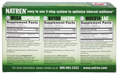 Natren Healthy Start System Dairy Free - 3 Bottles