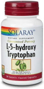 SOLARAY L-5-HTP W/ B6 & C, Veg Cap (Btl-Plastic) | 100Mg 30Ct