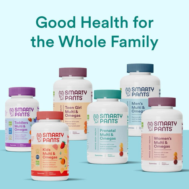 Smartypants Organic Prenatal Vitamins for Women, Multivitamin Gummies: Probiotics, Biotin, Methylfolate, Omega 3 (ALA), Vitamin D3, C, Vitamin B12, B6, Vitamin A, K & Zinc, 120 Count (30 Day Supply) Organic Prenatal 120 Count (Pack of 1)