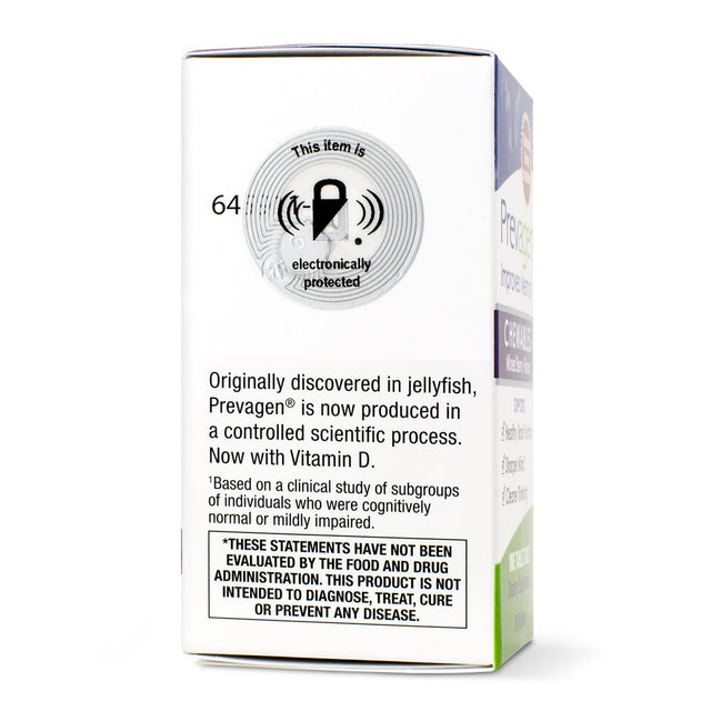 Prevagen Improves Memory - RS 10Mg, 30 Chewables Mixed Berry with Apoaequorin & Vitamin D & Brain Supplement for Brain Health