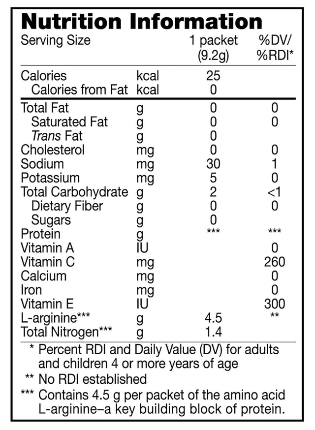 Arginaid Arginine Powder Drink Mix, Cherry - Nutritional Needs for Wound Care - 0.32 OZ Packets (14 Ct/Pack) (Pack of 4)