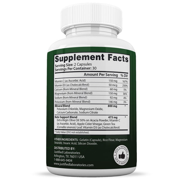 (2 Pack) ACV for Health Keto ACV Pills 1275Mg Dietary Supplement 120 Capsules