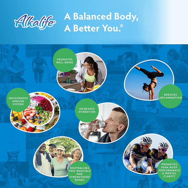 Alkalife Ph Balance Tablets | the First Patented Tablets That Neutralize Acid & Balance Ph for Immune Support, Peak Performance, Detox, Overall Wellness, and Reducing Inflammation – 90 Tablets