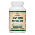 Lions Mane Mushroom Capsules (Two Month Supply - 120 Count) Organic and Vegan Supplement - Nootropic for Brain Health and Growth, Immune Booster, Made in the USA by Double Wood Supplements