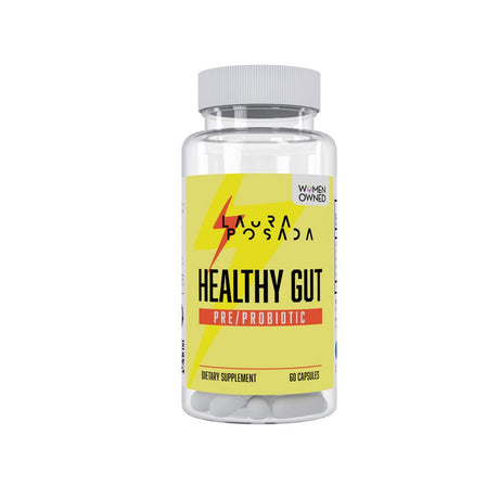 Laura Posada Healthy Gut Pre/Probiotic Dietary Supplement, 60 Capsules