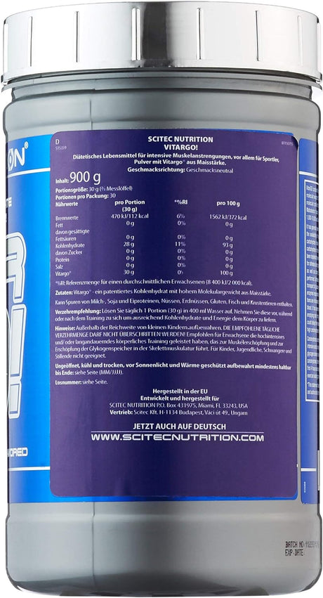 Scitec Nutrition Vitargo 900G Unflavoured