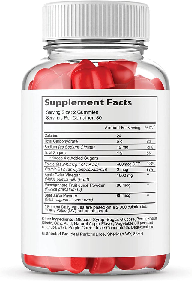 IDEAL PERFORMANCE (3 Pack) Ketosis Blast Gummies 800Mg Ketosis Blast Gummy Bears Weight Blaster Loss Watcher (180 Gummies)