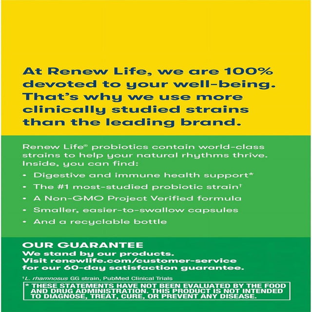 Renew Life Ultimate Flora Adult 50+ Probiotic 30 Billion Cfu 90 Veg Caps