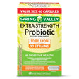Spring Valley Extra Strength Probiotic Vegetable Capsules, 60 Count
