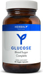 Glucose Blood Sugar Complete Capsules - Natural Wellness - Nutrient Rich Blend - Cinnamon, Chromium, Gymnema Sylvestre, Fenugreek - Balance & Energy - Health Number Goals - 90 Veggie Caps
