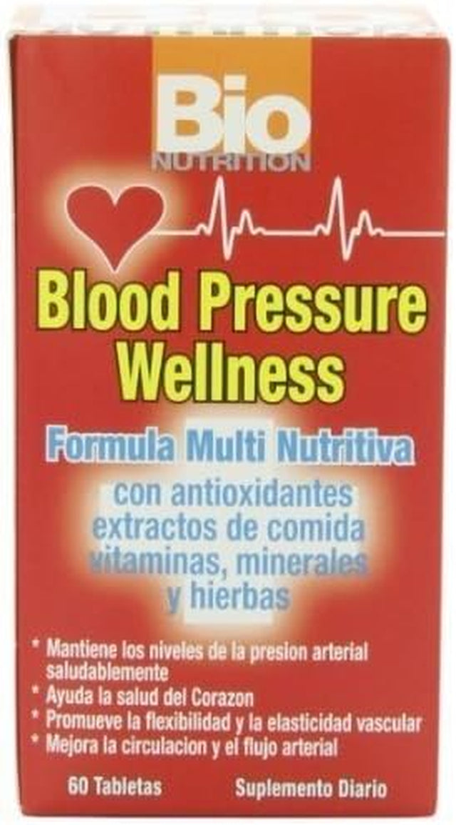 BIO NUTRITION INC, BLOOD PRESSURE WELLNESS, 60 TAB