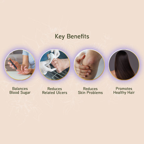 Lyef - Sugar Regulate | Improve Insulin Sensitivity | Purify Blood | 100% Veg 60 Caps