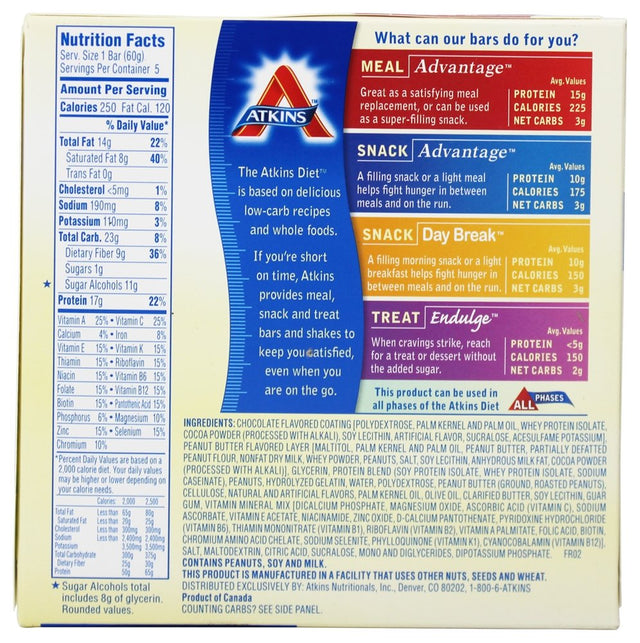 Advantage Bar Chocolate Peanut