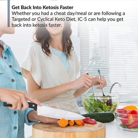 Biotrust IC-5 Keto and Carb Management Supplement, Metabolic Support for Ketosis, Supports Keto, Low Carb and Paleo Lifestyle (60 Servings)