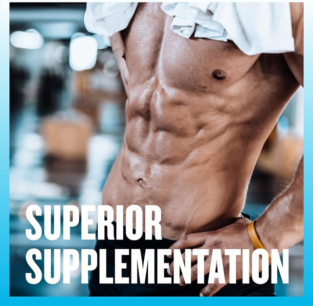 Beast Sports Nutrition Super Test - 180 Capsules - Boost Natural Testosterone Levels - Maximize Strength, Burn Body Fat, Faster Recovery & Increase Performance - 45 Servings