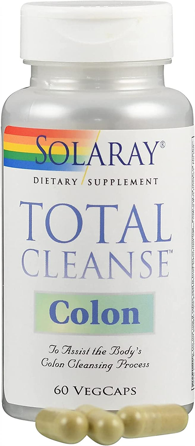 SOLARAY Total Cleanse Colon, Veg Cap (Btl-Plastic) | 60 Count