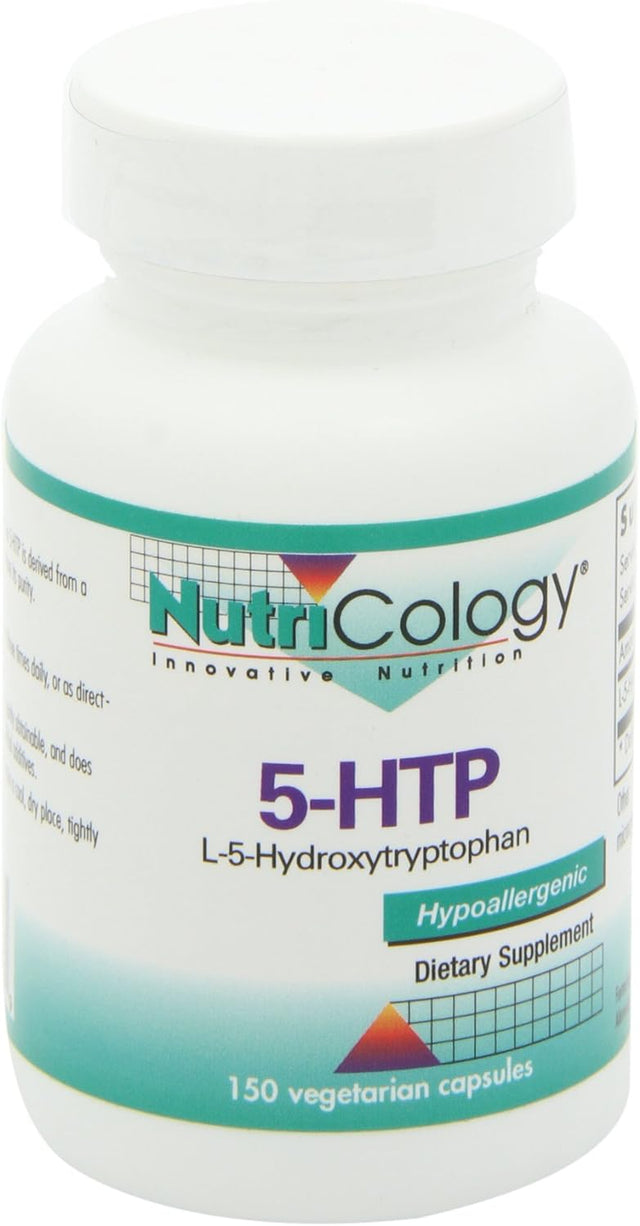 Nutricology 5 HTP, Vegicaps, 150-Count