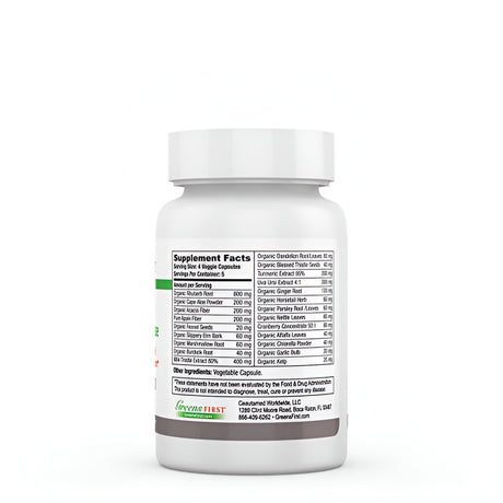 Greens First Full Body AM/PM Cleanse Made with Organic Ingredients, 5-Day Cleanse, 20 Veggie Capsules