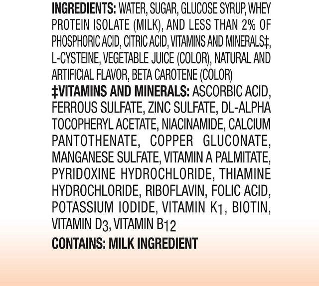 Boost Breeze Nutritional Drink, Peach, 8 Fl Oz (Pack of 27)