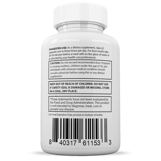 Lifetime ACV MAX Pills 1675 MG Stronger than Gummies Advanced Keto Support 60 Capsules