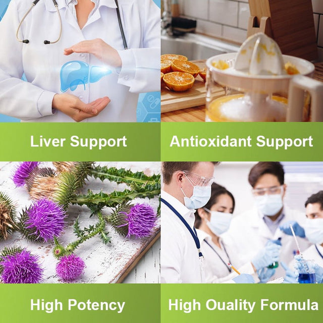 KENOFOR Liver Cleanse Detoxification and Repair - Artichoke Extract Liver Health Formula for Liver Detoxification, Digestion and Cleansing.