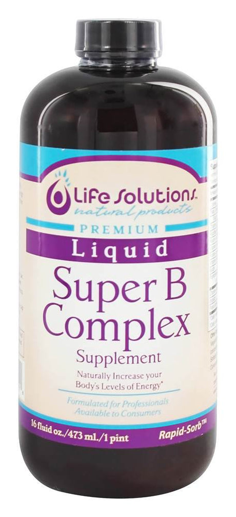Life Solutions - Liquid Super B Complex - 16 Fl. Oz.