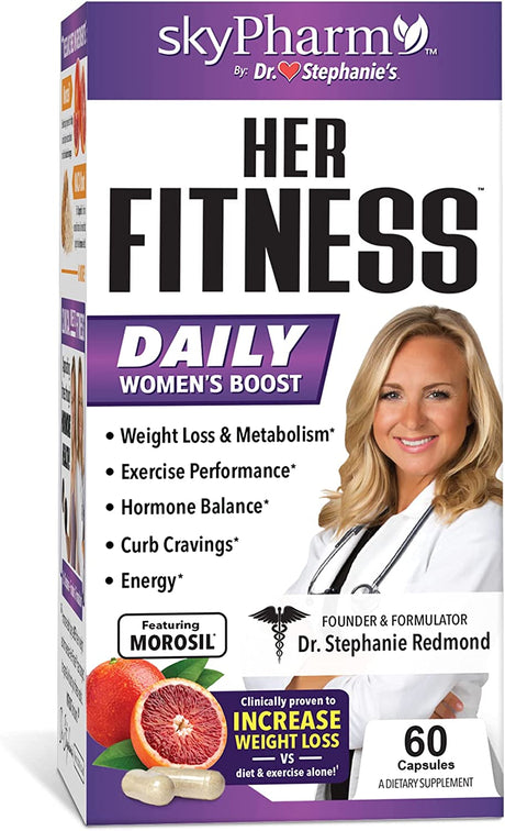 Dr. Stephanie'S Her Fitness - Daily Women’S Boost for Weight Management & Exercise Support - Hormone Balance