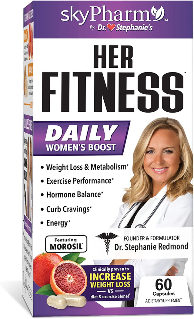 Dr. Stephanie'S Her Fitness - Daily Women’S Boost for Weight Management & Exercise Support - Hormone Balance