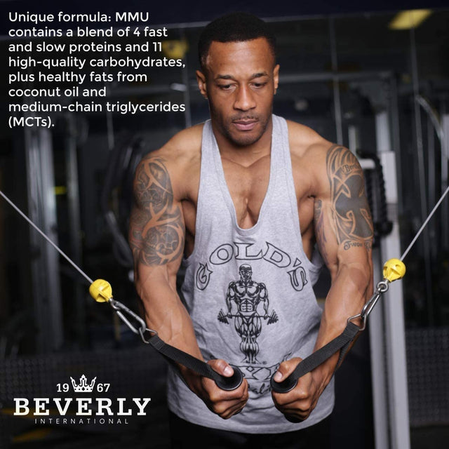 Beverly International Mass Maker Ultra Vanilla, 14 Servings, 3Lb. Build Lean Mass like a Pro!! Milk Protein Isolate, Whey Protein Isolate + Egg. MCT Oil. Clean Carbs, Great Taste!