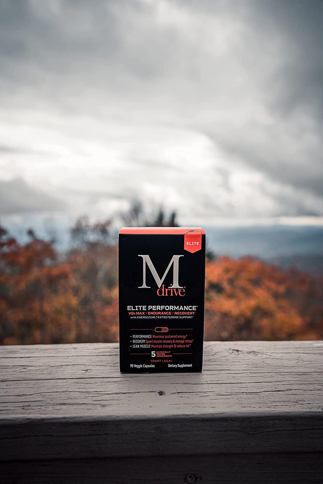 Mdrive Elite Test Booster for Men - Supports Immune Health, Energy, Vo2Max, Recovery, Stress Relief, Lean Muscle, KSM-66 Ashwagandha, DIM, Fenugreek, 90 Capsules