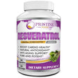 Pristine Extra Strength Resveratrol Supplement 600Mg - Trans-Resveratrol for Anti-Aging & Antioxidant, Cardiovascular Health, Blood Sugar Support - 60 Ct.