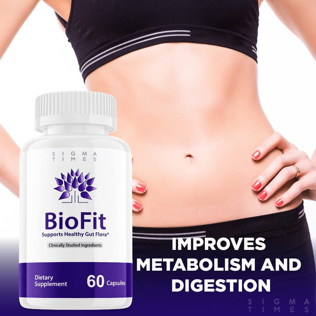 Sigma Times (2 Pack) Biofit, Biofit Probiotic Capsules, Biofit Pills Supplmenet Max for Women, Bio Fit Probiotics for Women, Biofit Tea Original Support Healthy (120 Capsules)