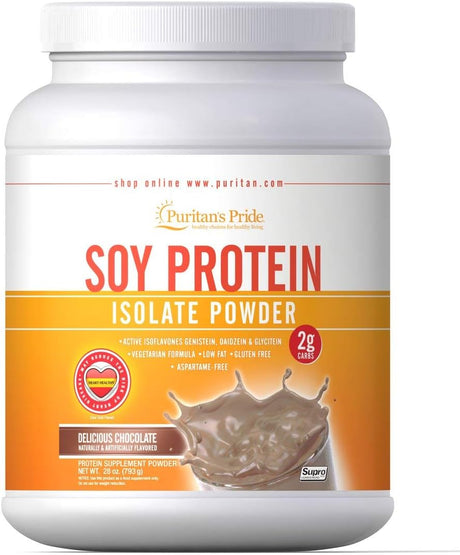 Puritan'S Pride Soy Protein Isolate Powder Chocolate