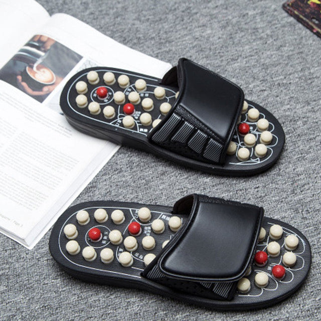 Magnet Therapy Foot Massager Shoes Blood Activating Health Care Massage Slippers, Foot Massager Shoes, Health Care Massage Slippers, Relieve Heel Arch Arthritis Neuropathy Pain