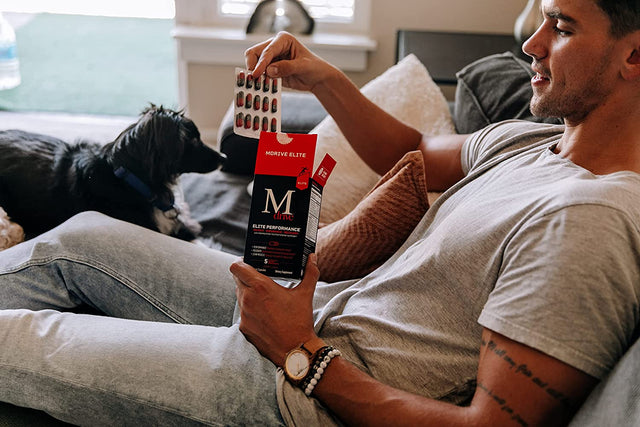 Mdrive Elite Test Booster for Men - Supports Immune Health, Energy, Vo2Max, Recovery, Stress Relief, Lean Muscle, KSM-66 Ashwagandha, DIM, Fenugreek, 90 Capsules