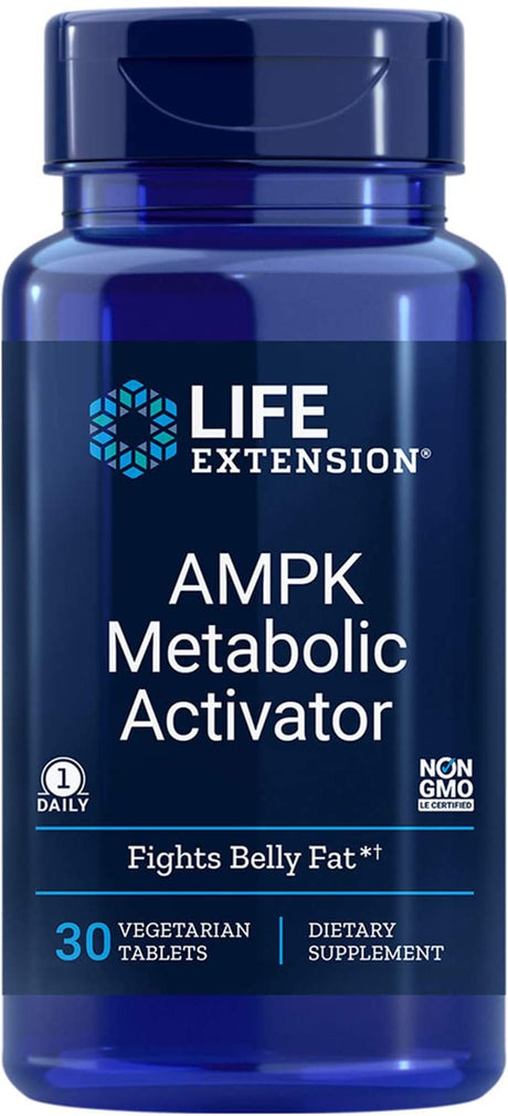 Life Extension AMPK Metabolic Activator, 30 Vegetarian Tablets (2 Pack)