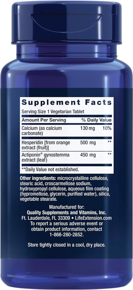 Life Extension AMPK Metabolic Activator, Hesperidin, G. Pentaphyllum, Fight Unwanted Belly Fat & Revitalize Cellular Metabolism, Gluten-Free, Non-Gmo, 30 Vegetarian Tablets