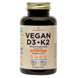 Amandean Vitamin D3 K2. Vegan D3 5000 Iu from Algae. All-Trans MK-7 K2. 120 Softgels. Plant-Based & Carrageenan Free. Organic Coconut Oil Blend. Vit D + K for Mood, Bones, Heart, Teeth, Immune Health.